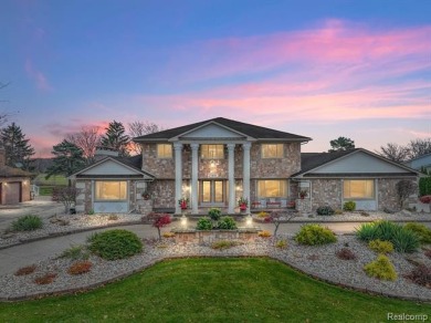 Welcome to 17867 Yorkshire Drive, an architectural masterpiece on Riverview Highlands Golf Club  in Michigan - for sale on GolfHomes.com, golf home, golf lot