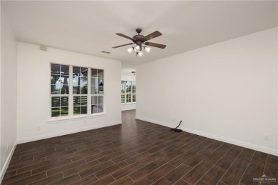Gorgeous golf course views surround this 3-bedroom, 2.5-bath on Tierra Santa Golf Club in Texas - for sale on GolfHomes.com, golf home, golf lot