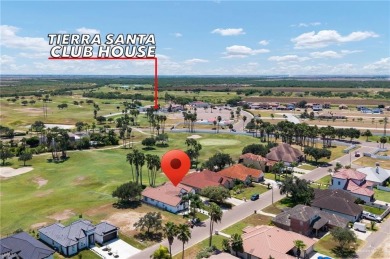 Gorgeous golf course views surround this 3-bedroom, 2.5-bath on Tierra Santa Golf Club in Texas - for sale on GolfHomes.com, golf home, golf lot