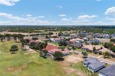Gorgeous golf course views surround this 3-bedroom, 2.5-bath on Tierra Santa Golf Club in Texas - for sale on GolfHomes.com, golf home, golf lot