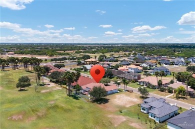 Gorgeous golf course views surround this 3-bedroom, 2.5-bath on Tierra Santa Golf Club in Texas - for sale on GolfHomes.com, golf home, golf lot
