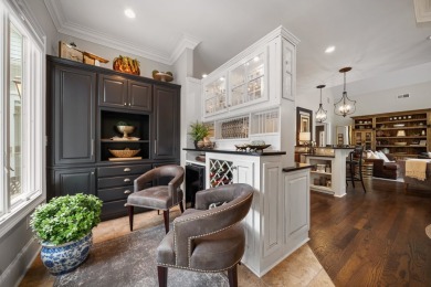 This stunning custom home overlooks the 8th fairway and green of on Reynolds Lake Oconee - The Oconee in Georgia - for sale on GolfHomes.com, golf home, golf lot