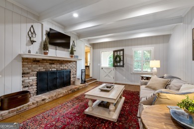 This exceptional home is nestled on a peaceful and private 1 on North Fulton Golf Course in Georgia - for sale on GolfHomes.com, golf home, golf lot
