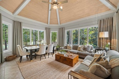 This stunning custom home overlooks the 8th fairway and green of on Reynolds Lake Oconee - The Oconee in Georgia - for sale on GolfHomes.com, golf home, golf lot