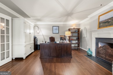 This exceptional home is nestled on a peaceful and private 1 on North Fulton Golf Course in Georgia - for sale on GolfHomes.com, golf home, golf lot