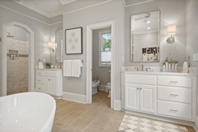 This stunning custom home overlooks the 8th fairway and green of on Reynolds Lake Oconee - The Oconee in Georgia - for sale on GolfHomes.com, golf home, golf lot