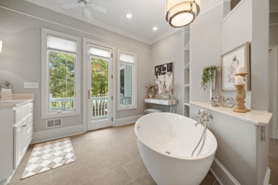 This stunning custom home overlooks the 8th fairway and green of on Reynolds Lake Oconee - The Oconee in Georgia - for sale on GolfHomes.com, golf home, golf lot