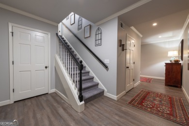 This exceptional home is nestled on a peaceful and private 1 on North Fulton Golf Course in Georgia - for sale on GolfHomes.com, golf home, golf lot