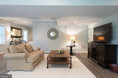 This exceptional home is nestled on a peaceful and private 1 on North Fulton Golf Course in Georgia - for sale on GolfHomes.com, golf home, golf lot