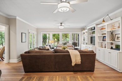 This stunning custom home overlooks the 8th fairway and green of on Reynolds Lake Oconee - The Oconee in Georgia - for sale on GolfHomes.com, golf home, golf lot