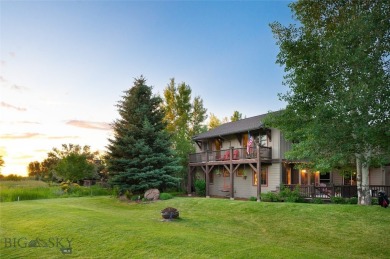 Nestled on the serene and picturesque Bridger Creek Golf Course on Bridger Creek Golf Course in Montana - for sale on GolfHomes.com, golf home, golf lot