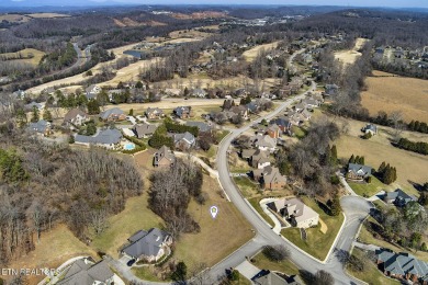 Beautiful panoramic city skyline and mountain views abound from on Landmark Golf Club At Avalon in Tennessee - for sale on GolfHomes.com, golf home, golf lot