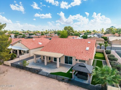 Beautiful golf course home in adult community with vaulted on Cottonwood Country Club in Arizona - for sale on GolfHomes.com, golf home, golf lot