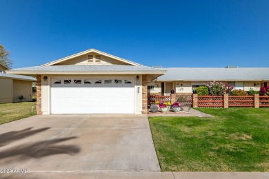 This stunning home is a perfect blend of elegance and on Sun City Country Club in Arizona - for sale on GolfHomes.com, golf home, golf lot