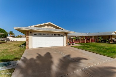 This stunning home is a perfect blend of elegance and on Sun City Country Club in Arizona - for sale on GolfHomes.com, golf home, golf lot