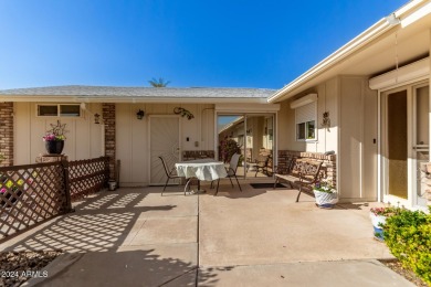 This stunning home is a perfect blend of elegance and on Sun City Country Club in Arizona - for sale on GolfHomes.com, golf home, golf lot