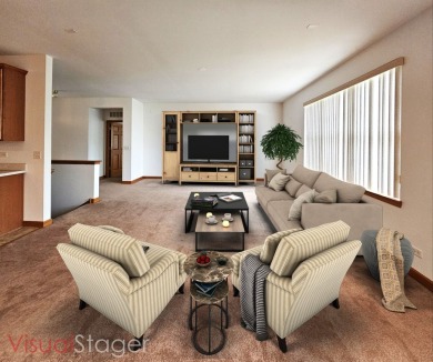 Rare find!! Highly sought after Ranch with full finished walkout on Foxford Hills Golf Club in Illinois - for sale on GolfHomes.com, golf home, golf lot