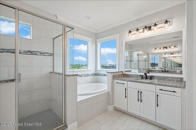 This stunning 2019-built home offers 4 spacious bedrooms PLUS a on Duran Golf Course in Florida - for sale on GolfHomes.com, golf home, golf lot