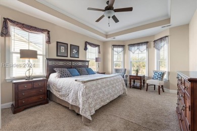 Former Model Home, situated on the 9th hole of the prestigious on Hilton Head Lakes Golf Club in South Carolina - for sale on GolfHomes.com, golf home, golf lot