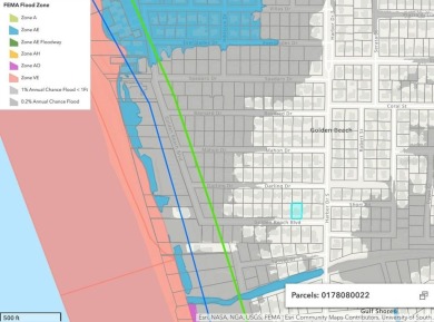 Golden Beach - Venice Island | Private Deeded Beach Access | No on Lake Venice Golf Club in Florida - for sale on GolfHomes.com, golf home, golf lot