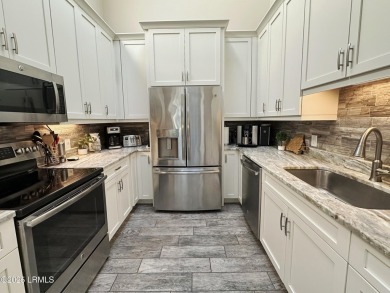 Beautifully updated split level home overlooking the 6th fairway on Moss Creek Golf Club in South Carolina - for sale on GolfHomes.com, golf home, golf lot