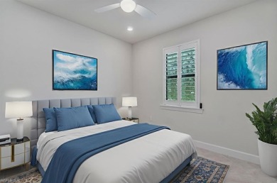 HEATED SALTWATER POOL WITH WATERFALL - EXPANDED LANAI - GOLF on River Hall Country Club in Florida - for sale on GolfHomes.com, golf home, golf lot