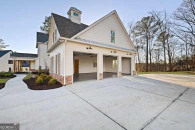 This stunning new-build estate home is set in a private on The Governors Towne Club in Georgia - for sale on GolfHomes.com, golf home, golf lot