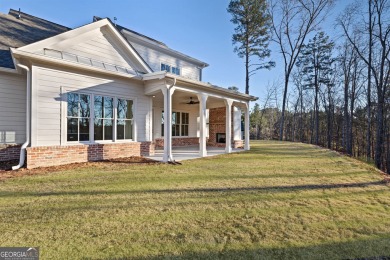 This stunning new-build estate home is set in a private on The Governors Towne Club in Georgia - for sale on GolfHomes.com, golf home, golf lot