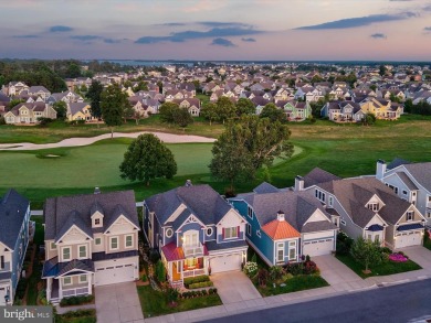 Exquisite coastal-style home perfectly situated on a premium lot on The Peninsula Golf and Country Club in Delaware - for sale on GolfHomes.com, golf home, golf lot