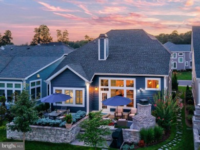 Exquisite coastal-style home perfectly situated on a premium lot on The Peninsula Golf and Country Club in Delaware - for sale on GolfHomes.com, golf home, golf lot