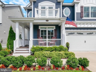 Exquisite coastal-style home perfectly situated on a premium lot on The Peninsula Golf and Country Club in Delaware - for sale on GolfHomes.com, golf home, golf lot