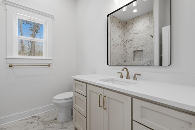 Stunning 3-bedroom, 3-bathroom new construction home perfectly on Ponce De Leon Golf Course in Arkansas - for sale on GolfHomes.com, golf home, golf lot