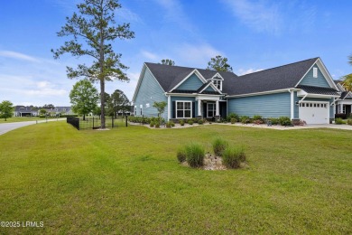 This ideal one-level home with an award-winning floor plan sits on Hilton Head Lakes Golf Club in South Carolina - for sale on GolfHomes.com, golf home, golf lot