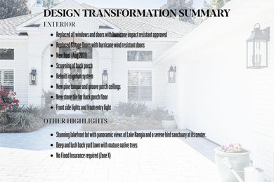 Welcome to 228 Matties Way, an exquisite lakefront retreat that on Kelly Plantation Golf Club in Florida - for sale on GolfHomes.com, golf home, golf lot