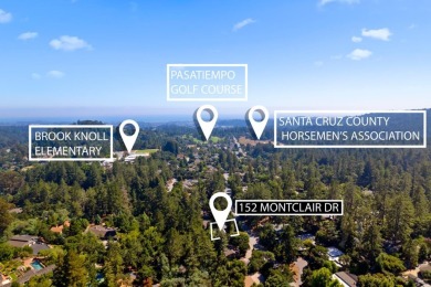 Sunny light-filled 4 bedroom retreat with an artist studio in on Pasatiempo Golf Club in California - for sale on GolfHomes.com, golf home, golf lot