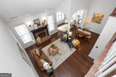 Master on the Main home offers timeless elegance, and a private on Braelinn Golf Club in Georgia - for sale on GolfHomes.com, golf home, golf lot