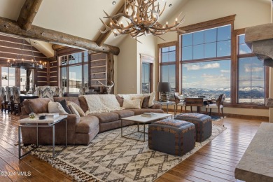This gorgeous home has some of the best views in the valley on Club At Cordillera Summit Course in Colorado - for sale on GolfHomes.com, golf home, golf lot