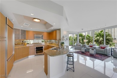From the moment you step inside this stunning Turnberry Towers on Las Vegas Country Club in Nevada - for sale on GolfHomes.com, golf home, golf lot