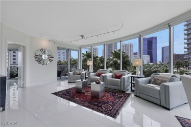 From the moment you step inside this stunning Turnberry Towers on Las Vegas Country Club in Nevada - for sale on GolfHomes.com, golf home, golf lot