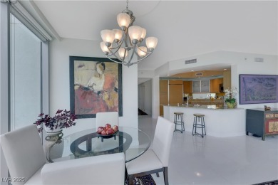 From the moment you step inside this stunning Turnberry Towers on Las Vegas Country Club in Nevada - for sale on GolfHomes.com, golf home, golf lot