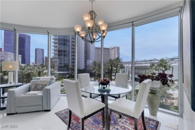 From the moment you step inside this stunning Turnberry Towers on Las Vegas Country Club in Nevada - for sale on GolfHomes.com, golf home, golf lot