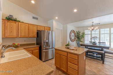 Open concept floor plan feels spacious & bright! NEWER ROOF on Tuscany Falls At Pebble Creek in Arizona - for sale on GolfHomes.com, golf home, golf lot