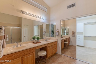 Open concept floor plan feels spacious & bright! NEWER ROOF on Tuscany Falls At Pebble Creek in Arizona - for sale on GolfHomes.com, golf home, golf lot