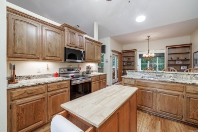 PRIVACY is a PLUS with this one level, 2.5 bath home with three on Ponce De Leon Golf Course in Arkansas - for sale on GolfHomes.com, golf home, golf lot