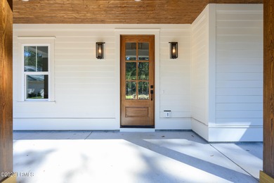 Under construction - CUSTOM HOME - September 2025 completion on Ladys Island Country Club in South Carolina - for sale on GolfHomes.com, golf home, golf lot