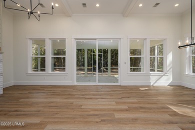 Under construction - CUSTOM HOME - September 2025 completion on Ladys Island Country Club in South Carolina - for sale on GolfHomes.com, golf home, golf lot