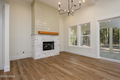 Under construction - CUSTOM HOME - September 2025 completion on Ladys Island Country Club in South Carolina - for sale on GolfHomes.com, golf home, golf lot