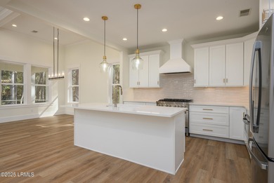 Under construction - CUSTOM HOME - September 2025 completion on Ladys Island Country Club in South Carolina - for sale on GolfHomes.com, golf home, golf lot