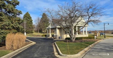 Located on a corner lot, this stunning 2-bedroom ranch home on The Merit Club in Illinois - for sale on GolfHomes.com, golf home, golf lot