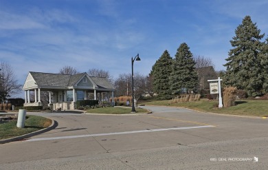 Located on a corner lot, this stunning 2-bedroom ranch home on The Merit Club in Illinois - for sale on GolfHomes.com, golf home, golf lot